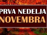 prva nedelja novembra