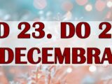 Od 23. do 29. decembra