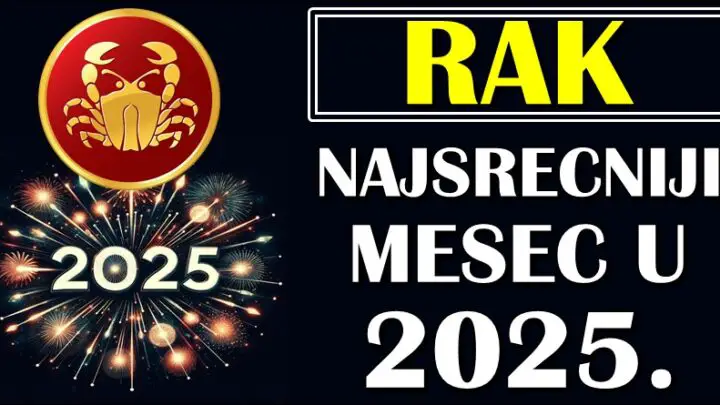 RAKOVI – Otkrivamo koji je vaš NAJSREĆNIJI MESEC u 2025!