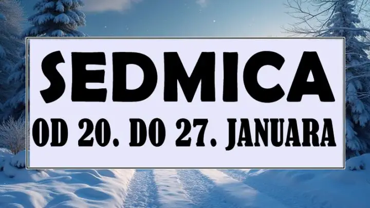 Nedeljni horoskop od 20. do 27. januara: Zvezde spremaju iznenadenja,dolaze dani velikih promena i ljubavi!