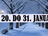 od 20. do 31. januara