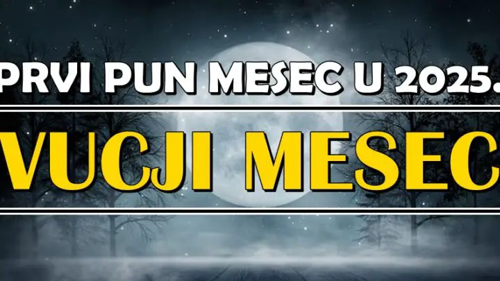 Prvi PUN MESEC u 2025. nastupa 13. januara i imaće VELIKI UTICAJ na OVE znake zodijaka! Sledi im NAJVEĆE IZNENADJENJE!