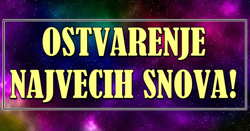 Njihov život ce konacno dobiti smisao: Ovi zodijaci ce dobiti priliku da ostvare svoju najvecu zelju! Njihov život ce konacno dobiti smisao: Ovi zodijaci ce dobiti priliku da ostvare svoju najvecu zelju!