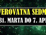 sedmica od 31. marta do 7. aprila