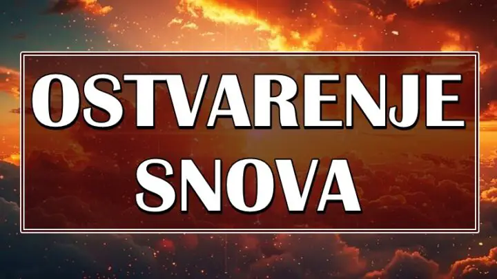 Naredni dani donose OSTVARENJE SNOVA: OVI zodijaci će shvatiti da se isplati biti DOBAR ČOVEK!