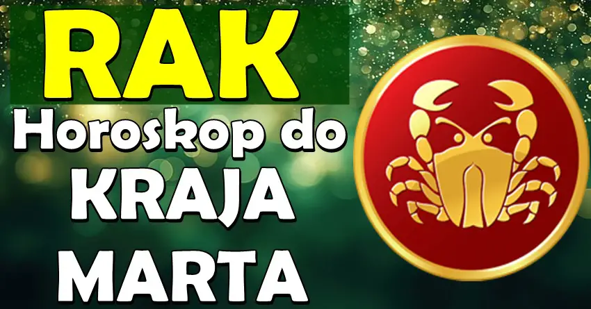 RAKOVE do KRAJA MARTA očekuje nešto FANTASTIČNO! Ovoliku sreću ne očekuju! RAKOVE do KRAJA MARTA očekuje nešto FANTASTIČNO! Ovoliku sreću ne očekuju!