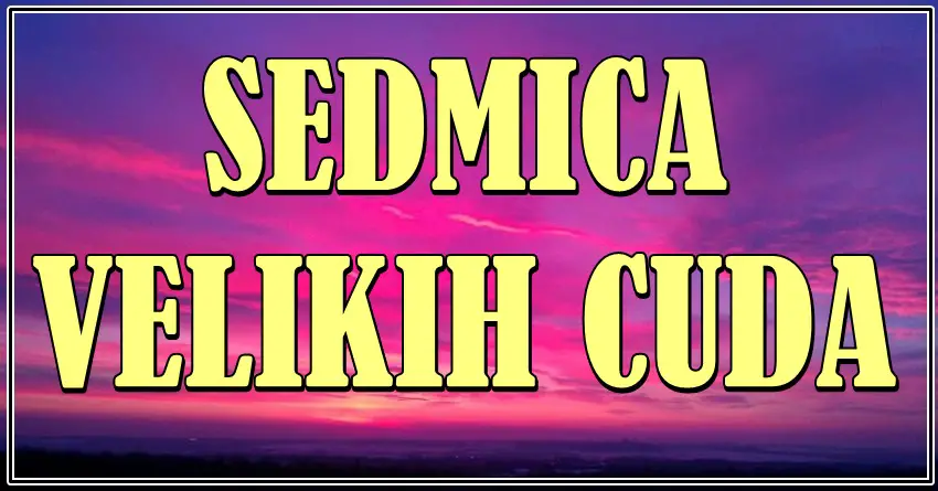 SEDMICA VELIKIH ČUDA: Blago ovim znacima, jer nisu svesni da će ova sedmica da im donese OGROMNU SREĆU I FANTASTIČNA DEŠAVANJA! SEDMICA VELIKIH ČUDA: Blago ovim znacima, jer nisu svesni da će ova sedmica da im donese OGROMNU SREĆU I FANTASTIČNA DEŠAVANJA!