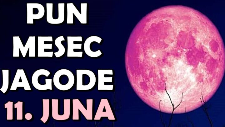 PUN MESEC JAGODE 11. JUNA: Nebeska EKSPLOZIJA SREĆE za OVE znakove – sudbina se piše svetlom meseca!